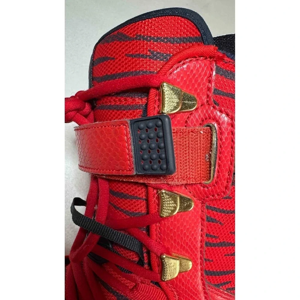 Nike ZF-1 Zoom Force 1 Tiger‎ Print Snowboard Boots Mens 7.5 334841-671